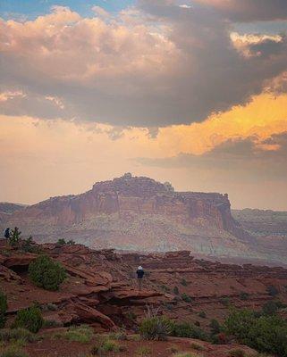 Sunset point trail living up to its name