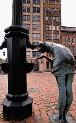 Be sure to walk the Urban Trail when you enjoy downtown.