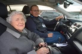 Tom and Pauline head out to Pauline's weekly hair appt. and grocery run.