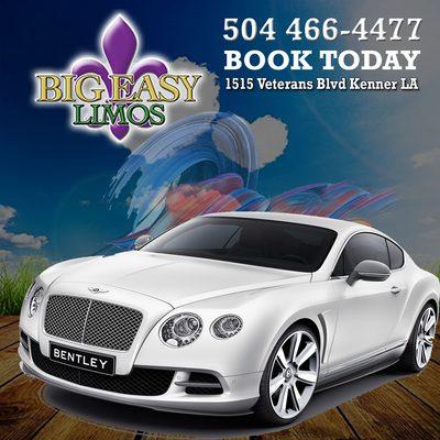 Big Easy Limos, Bentley Flying Spur 504 466-4477 sales@bigeasylimos.com