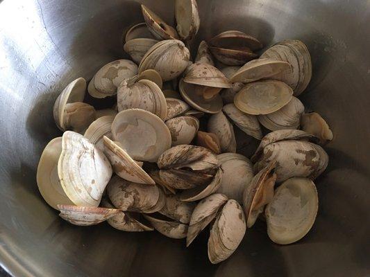 Steamers! So tasty