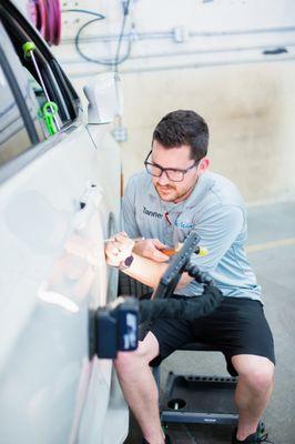 The Dent Man Mobile Paintless Dent Repair
 Gilbert, AZ 85234
 (480) 577-9272
 PDR, Paintless Dent Repair & Dent Repair