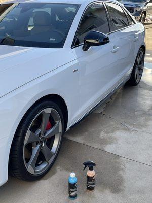 I'm hooked the products are awesome. My car is showroom sunshiny with a shampoo and with the Brazilian spray on wax.