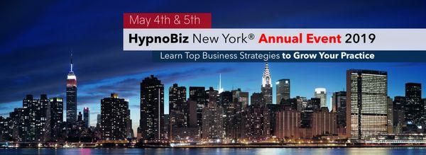 We are the organizers of the Biggest and Largest Hypnosis Business Conference IN NYC! HypnoBiz New York. HypnoBizNY.com