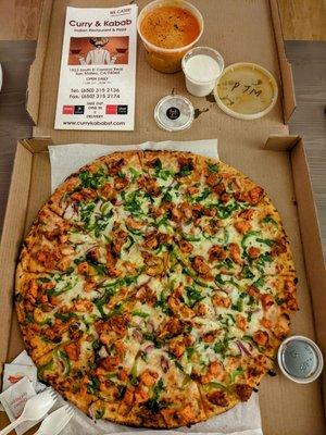 Chicken Tikka Masala pizza - 5/5