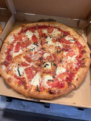 Margherita pizza