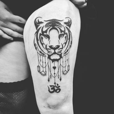 Tiger Tattoo By Colby Morton