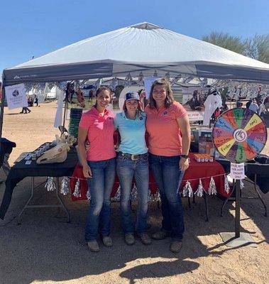 EVEP staff at the Lost Dutchman Days Rodeo