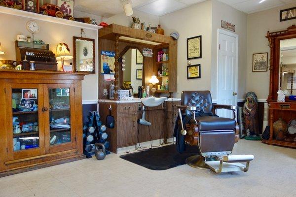 Old school barbershop.