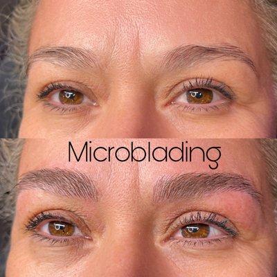 Microblading is the most natural brow look.