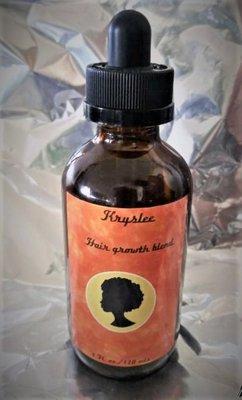 Blend of natural oils, great for hot oil treatment, good on dye, dreads, braided or natural  hair, restore and increase growth