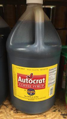 Bulk size Autocrat syrup for $14 bucks!!