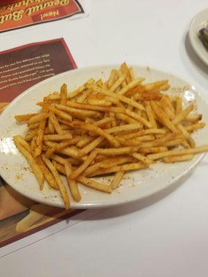 Medium fries with Cajun sauce