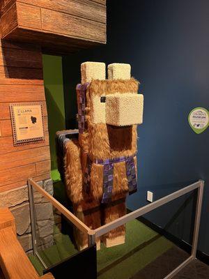 minecraft exhibit