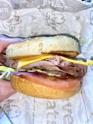 Americana Roast Beef Sandwich