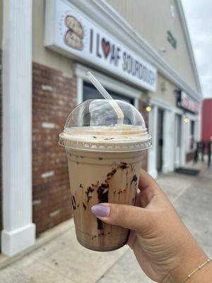 Mocha iced coffee