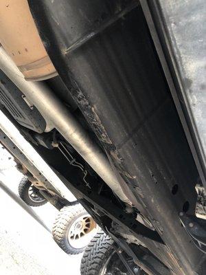 Damage caused by Jerry's service and Occidental tow