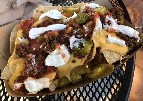 Taco Nachos at Paddy O's