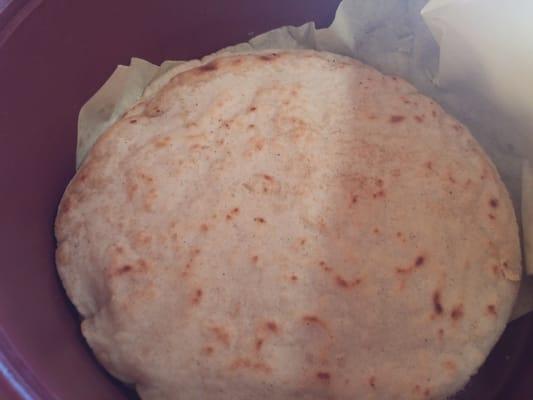 Fresh hand made tortillas!