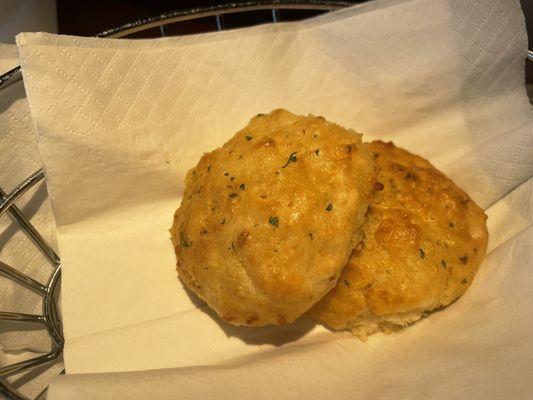 Cheddar garlic biscuits