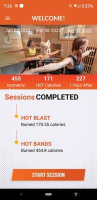 This is a 3O minute class and.burn this much! High intensity and low impact amazing!