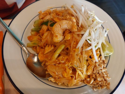 Pad Thai with Chicken