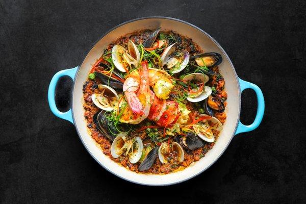 Spanish Seafood Paella