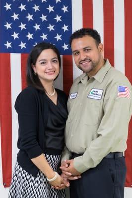 Owners Maria and Guillermo Castillo running a family business through family values