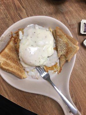 Chicken Fried Steak Skillet