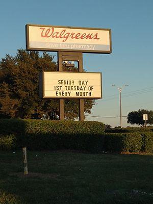 Sign at the corner of Cannady and Beltline.