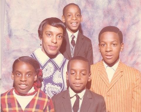 Janie -Skutie with her children-Mar. 3, 1938 -  Sep. 9, 1980