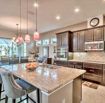 Port Orange Home. Beautiful Kitchen By ICI Homes.