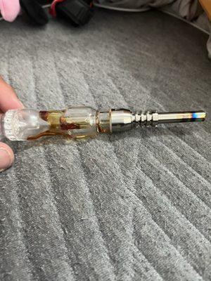 My girls new nectar collector gets hella clogged and you can't get a clean hit