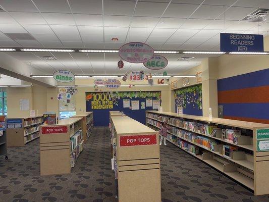 Beginning Readers area