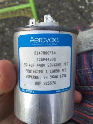 My blown capacitor