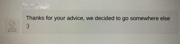 Glad I saved this person from FlatIron Real Estate Advisors.