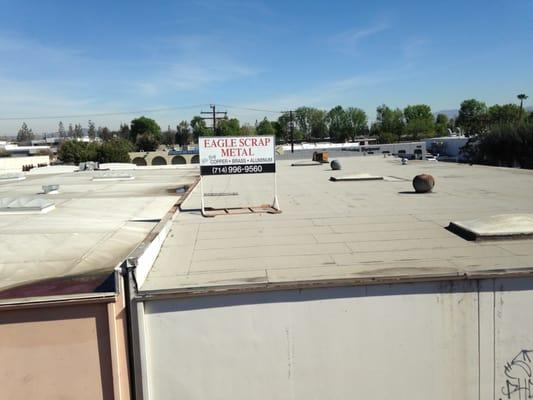 57 North Freeway on-ramp banner