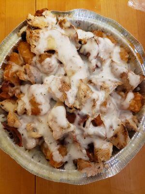 Chicken bacon ranch tots