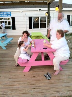 Great spot for some slush on OIB!