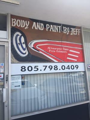 Body and Paint by Jeff ; a shop I refer all my friends and family to.