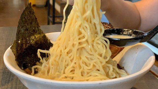 Garlic Tonkotsu Ramen with no green onions