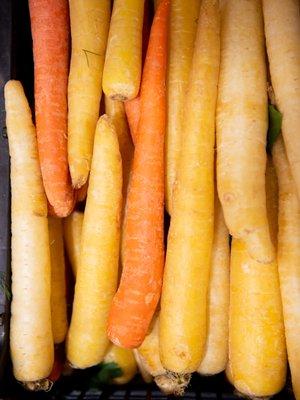 Fresh carrots