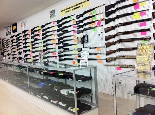 Interior of Second Amendment Sports