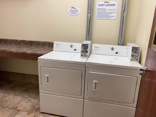 Laundry room also on the first floor.