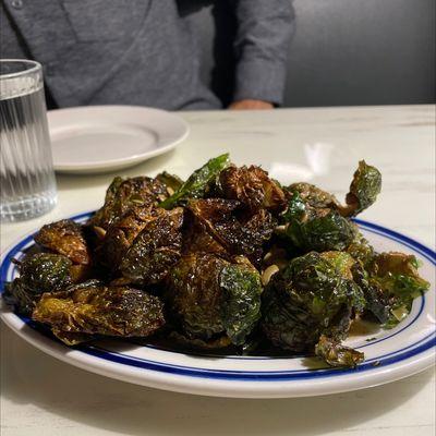 Crispy Brussel sprouts