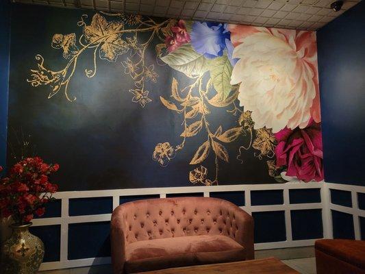 Mural and lounge