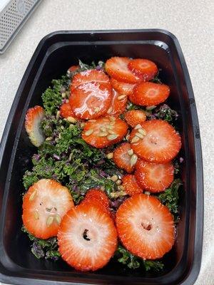 Strawberry Kale Salad