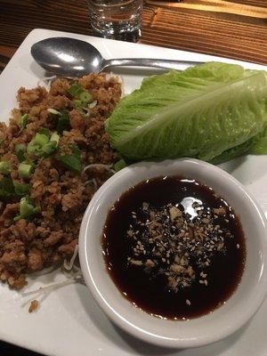 Lettuce wraps! Yummy!