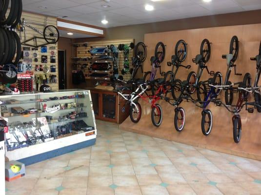 Over 50 different bmx bikes instock