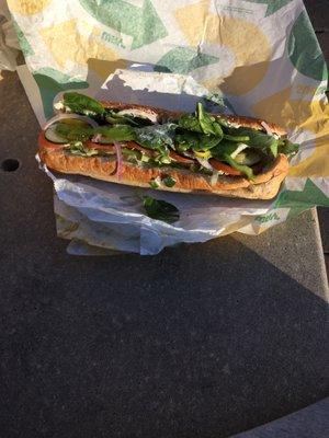 Tuna foot long